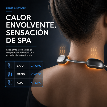 Sowik™ Masajeador Cervical EMS con Calor